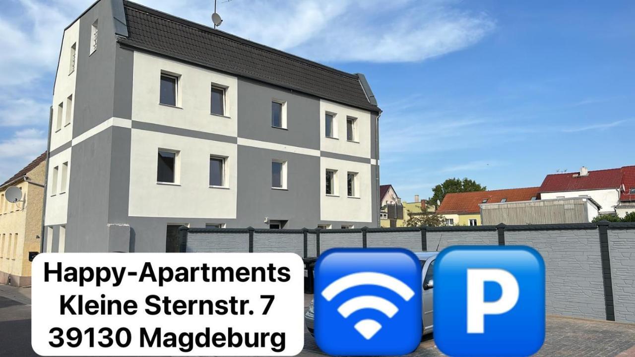 Happy -Apartments Magdeburg Exteriör bild